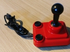 Joystick Commodore Red