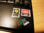 Dettaglio logo thinkPad
